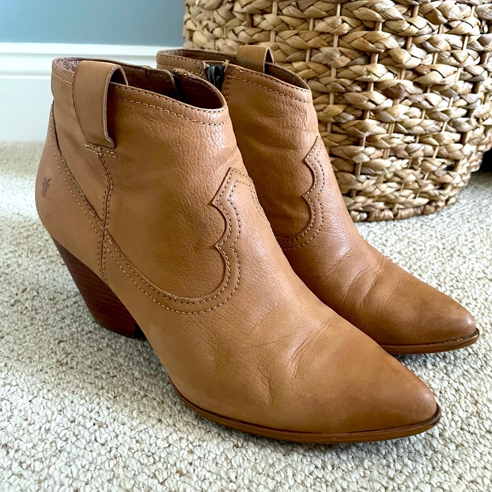 Frye Leather Ankle Boots